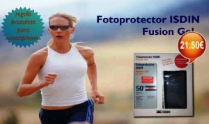 Fusion gel de Isdin, un fotoprotector buenísimo para hacer deporte y actividades al aire libre
